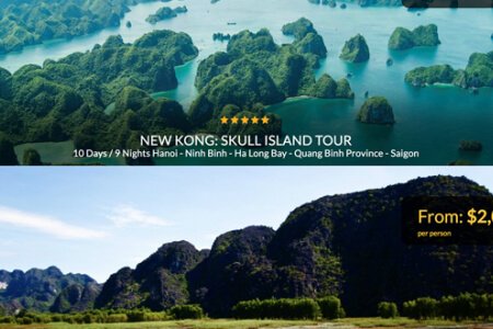 Lữ hành quốc tế bắt đầu bán tour đến các điểm quay Kong: Skull island ở VN