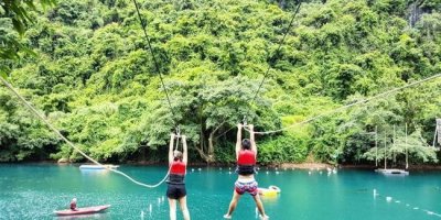Quảng Bình là điểm chơi zipline hàng đầu châu Á