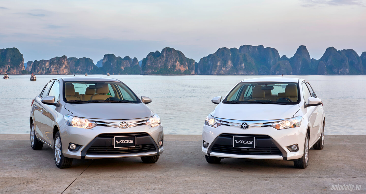Cho thuê xe 4 chỗ Toyota Vios tại Quảng Bình